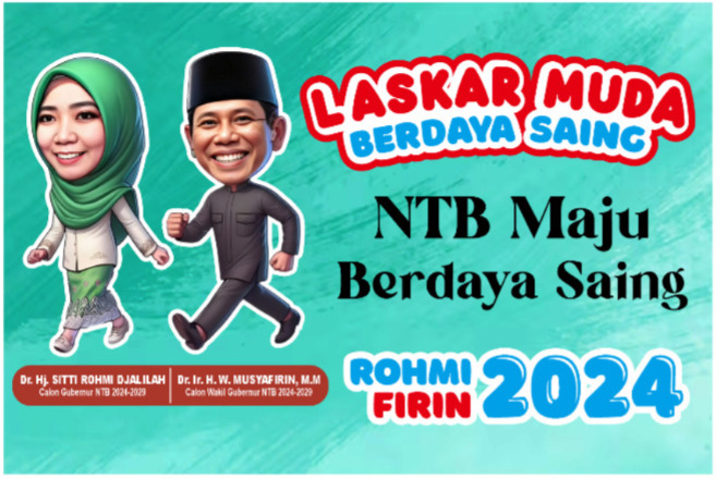 Laskar Muda Berdaya Saing Yakin Rohmi Firin Bertarung di Pilkada NTB
