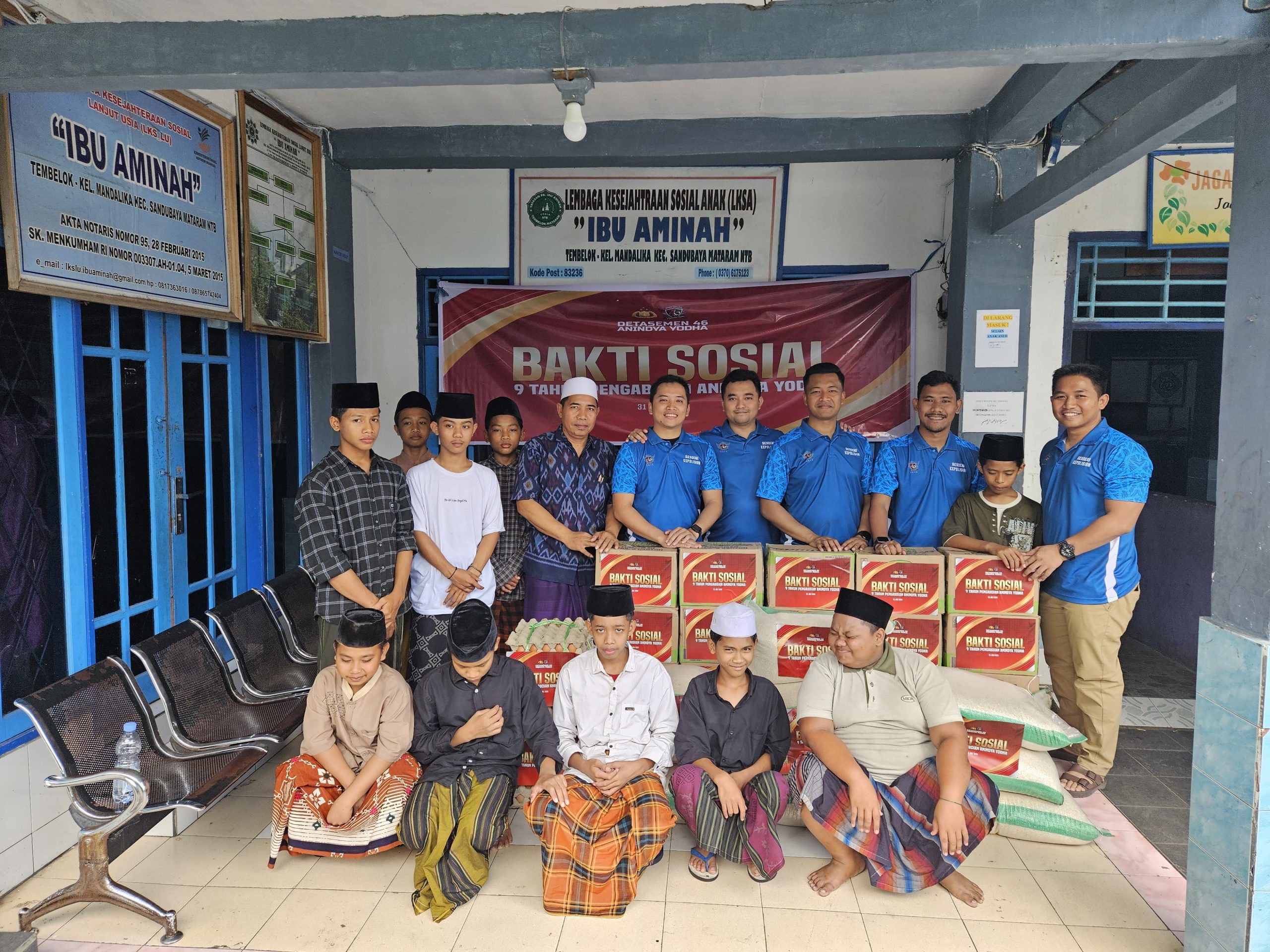 Pengabdian 9 Tahun dengan Hati, Alumni Akpol 2015 Bantu Anak Yatim di NTB