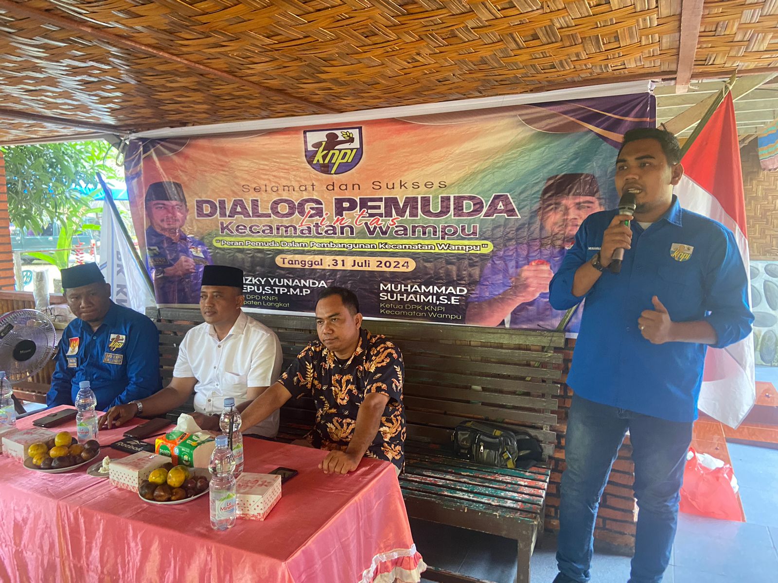 Laksanakan Dialog Pemuda, DPK KNPI Wampu Berkomitmen Wampu Lebih Baik