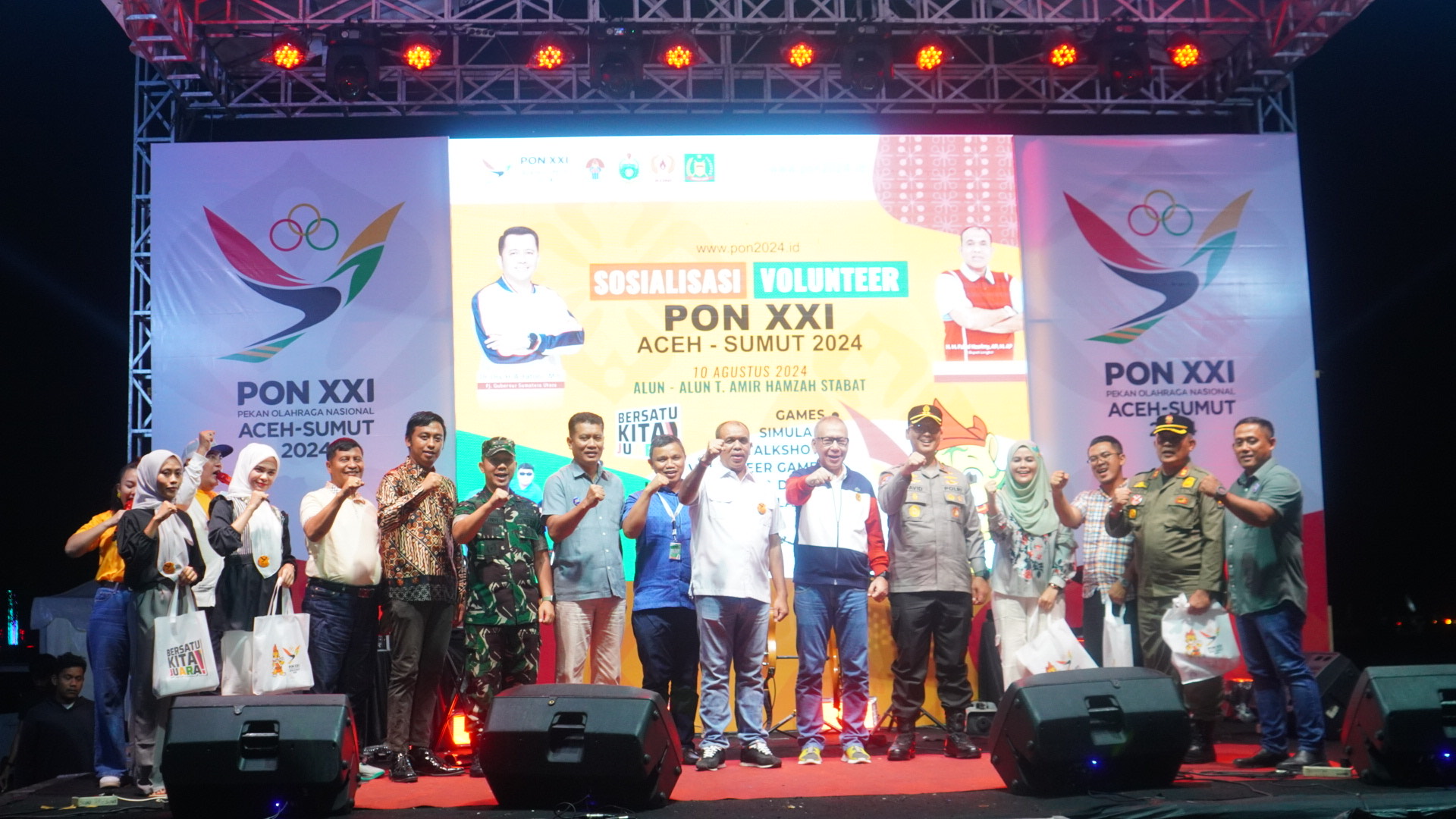 Pj. Bupati Langkat Faisal Hasrimy Ajak Masyarakat Sukseskan PON XXI Aceh-Sumut 2024 Melalui Peran Aktif Sebagai Volunteer