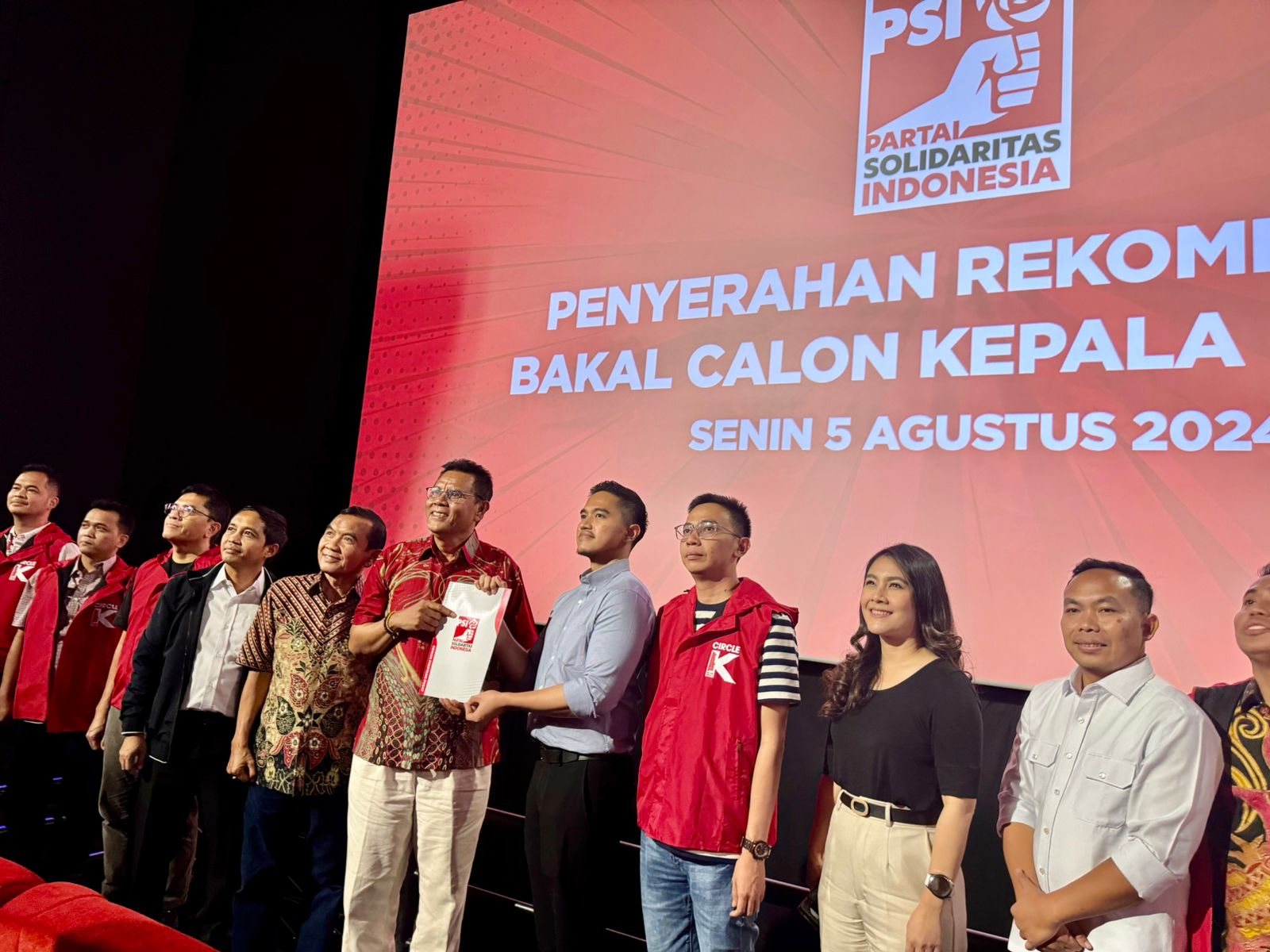 DPP PSI Berikan Surat Rekomendasi ke Pasangan Jarot-Ansori