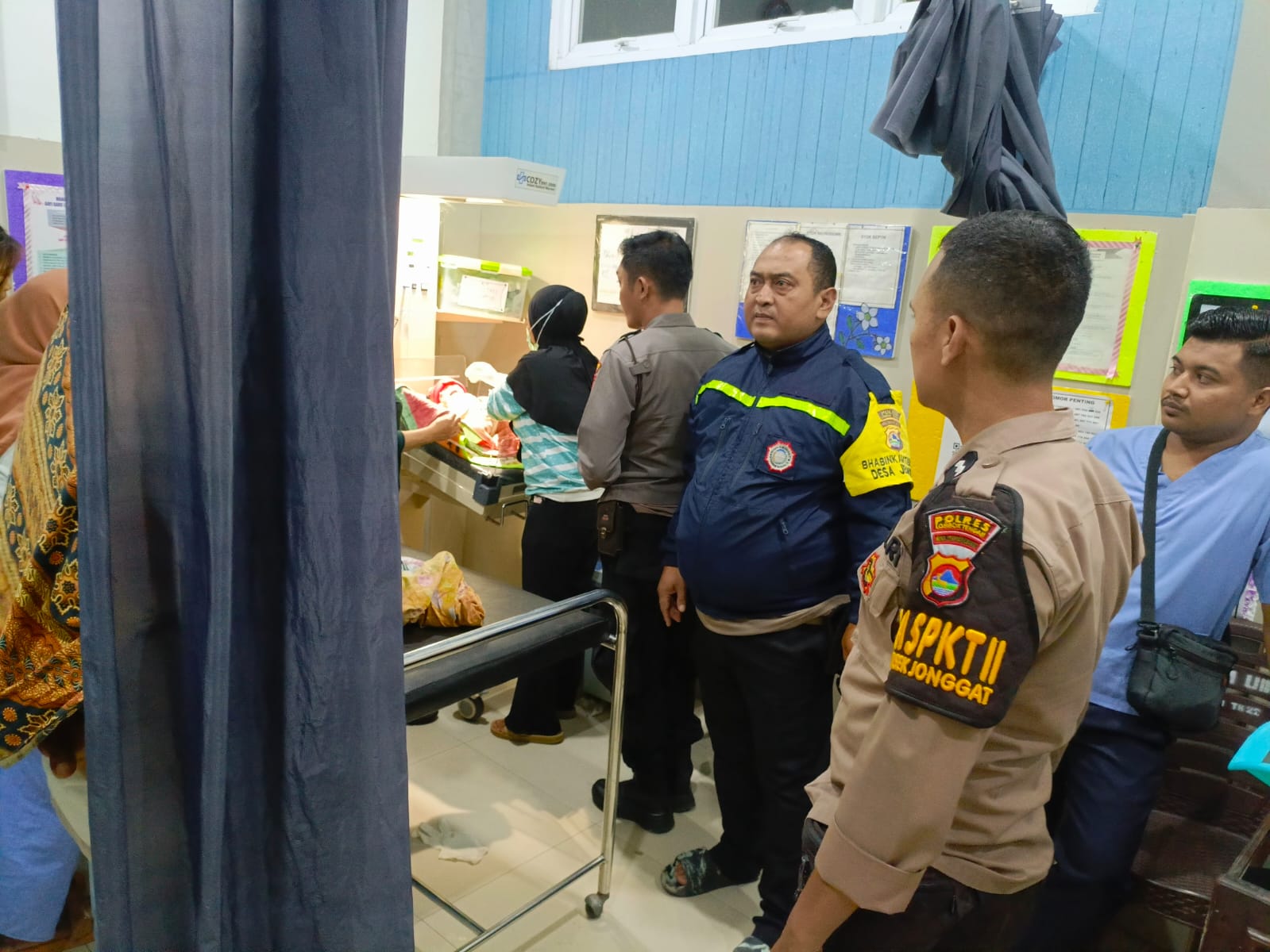 Polsek Jonggat Selidiki Kasus Penemuan Bayi Di Desa Jelantik