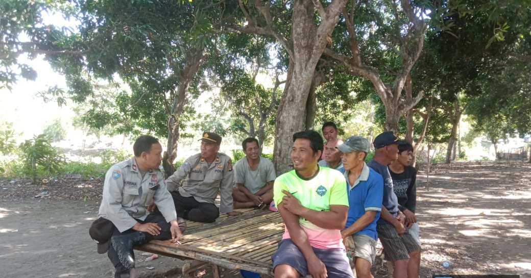 Sat Binmas Polres Bima Kota Melaksanakan Colling Sistem Menjelang Pilkada Serentak