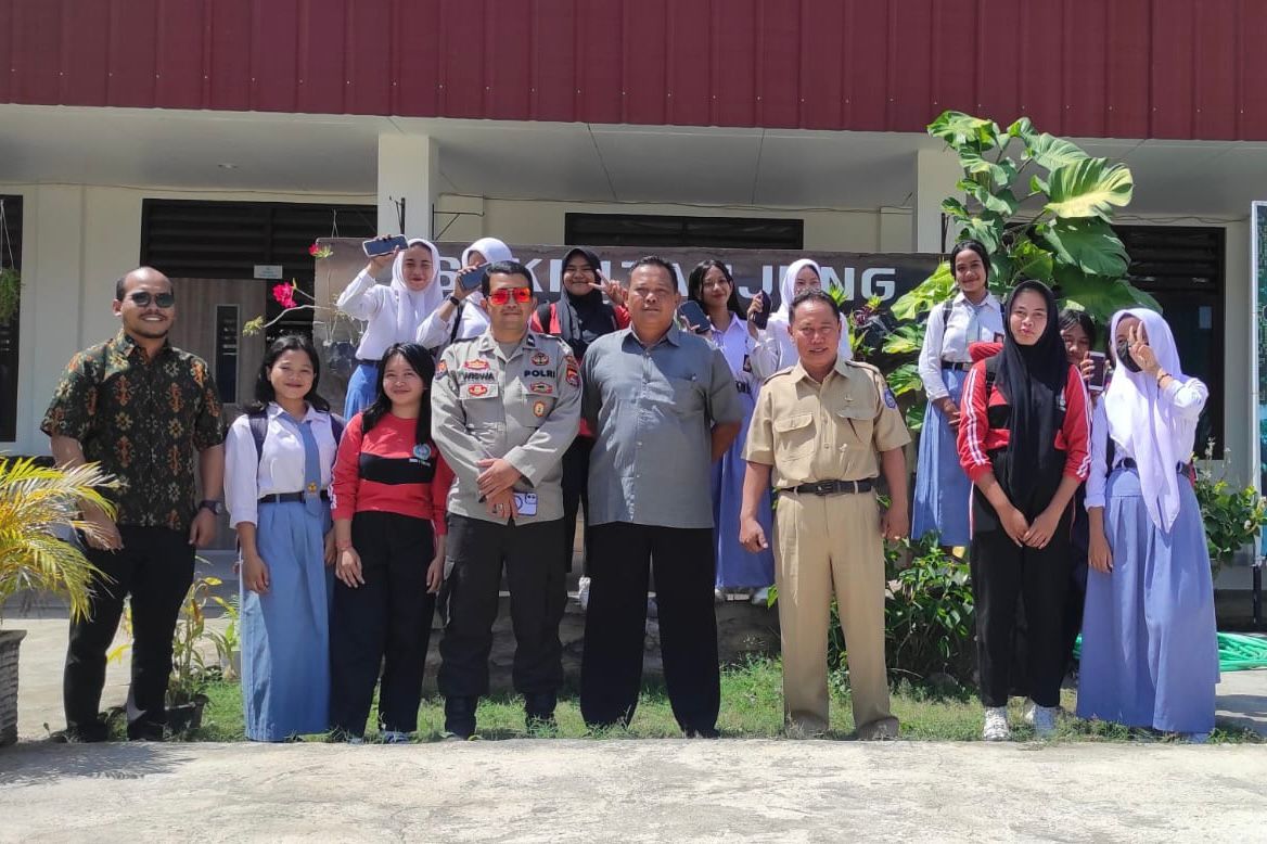 Kolaborasi Kreatif Satgas Humas dan Pelajar SMKN 1 Tanjung untuk Pilkada Damai 2024 di Lombok Utara
