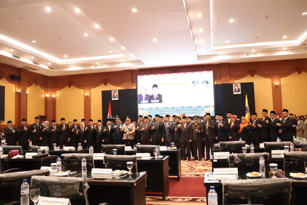 Kapolresta Mataram Hadiri Pengucapan Sumpah Anggota DPRD Kota Mataram Masa Jabatan Tahun 2024-2029