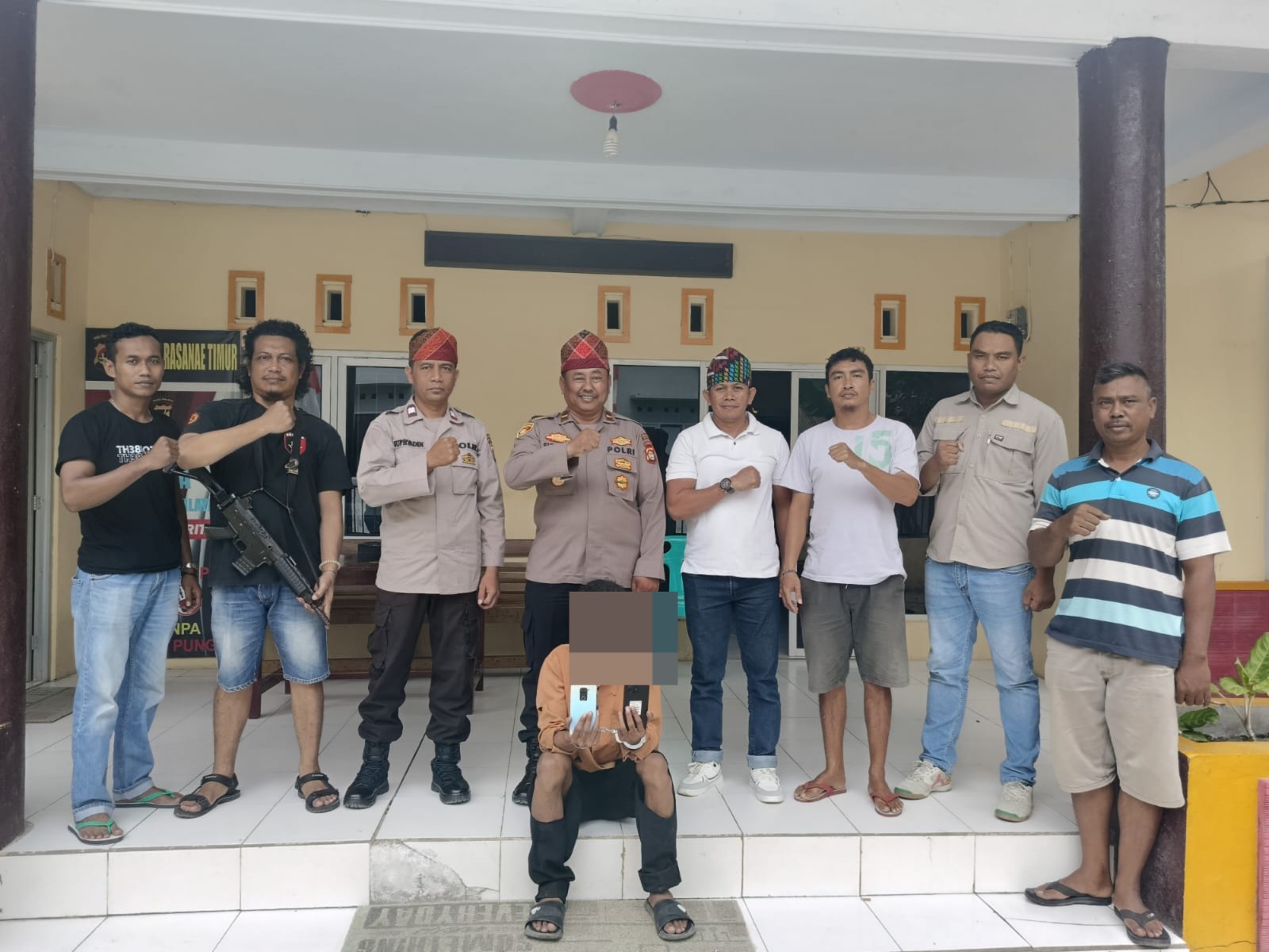 Gerak Cepat, Tim Opsnal Polsek Rastim Ringkus Buruh Bangunan Pencuri Barang Berharga