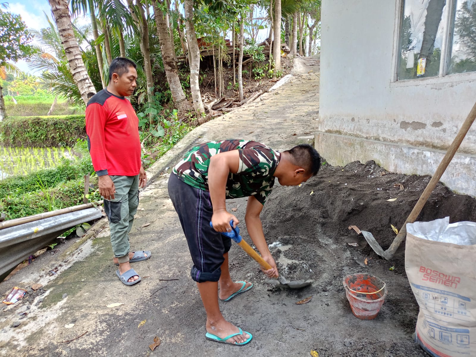 Progres Fisik Musholla Arrahman Capai 90 Persen, Mesin Pompa Air Sudah Terpasang