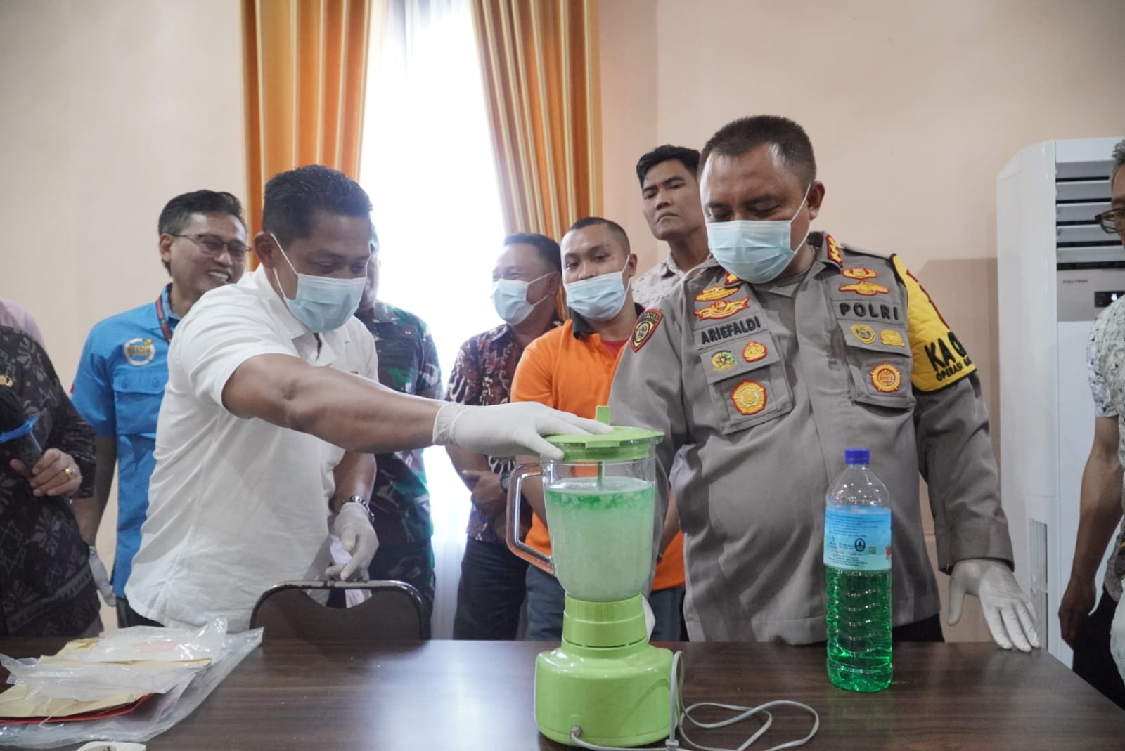 Polresta Mataram Lakukan Pemusnahan BB Sabu Hasil Ungkap Ops Antik Rinjani 2024 Seberat 971,72 Gram
