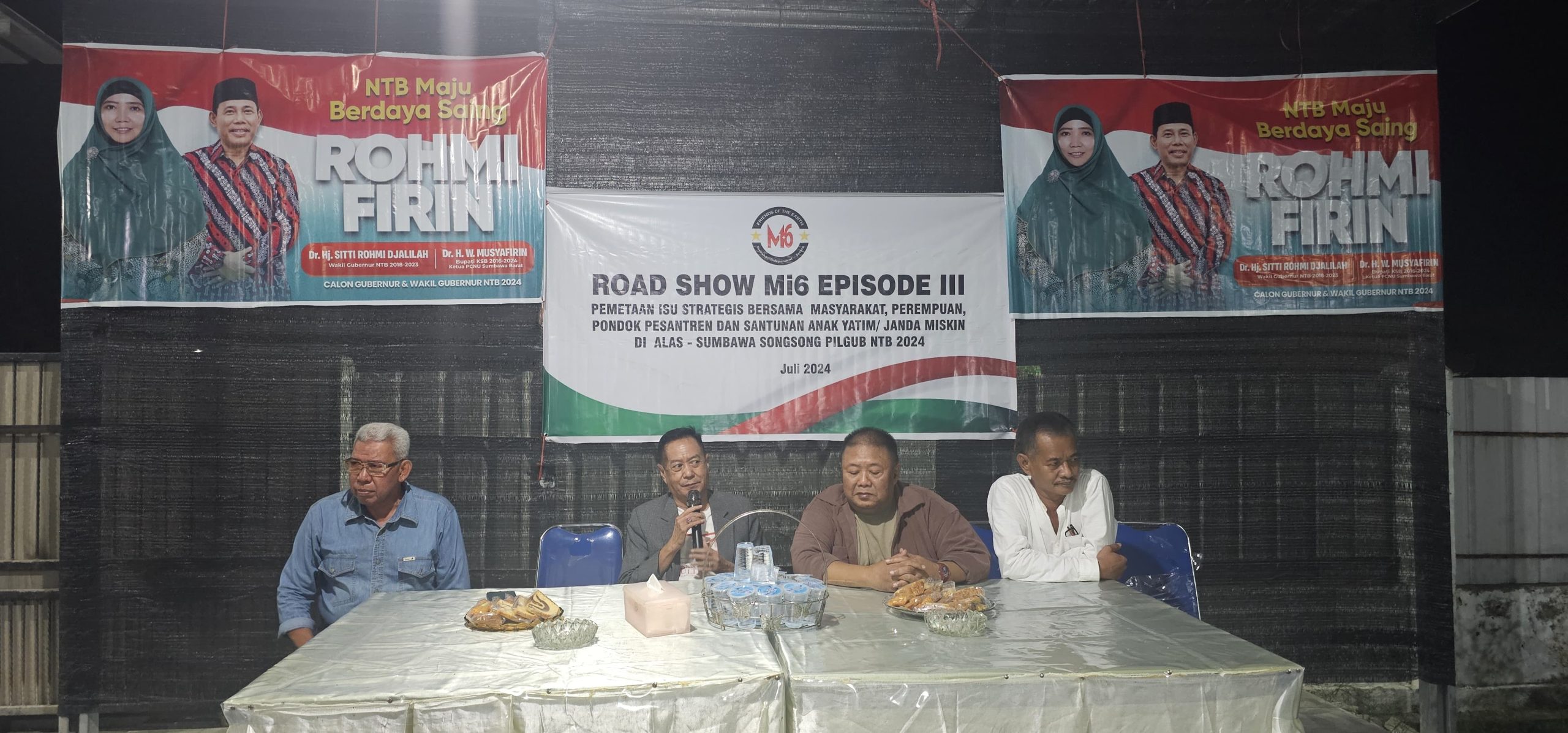 Roadshow Episode IV, Mi6 Kembali Digelar di Alas, Bersiap Matangkan Kongres Rakyat untuk Rohmi-Firin