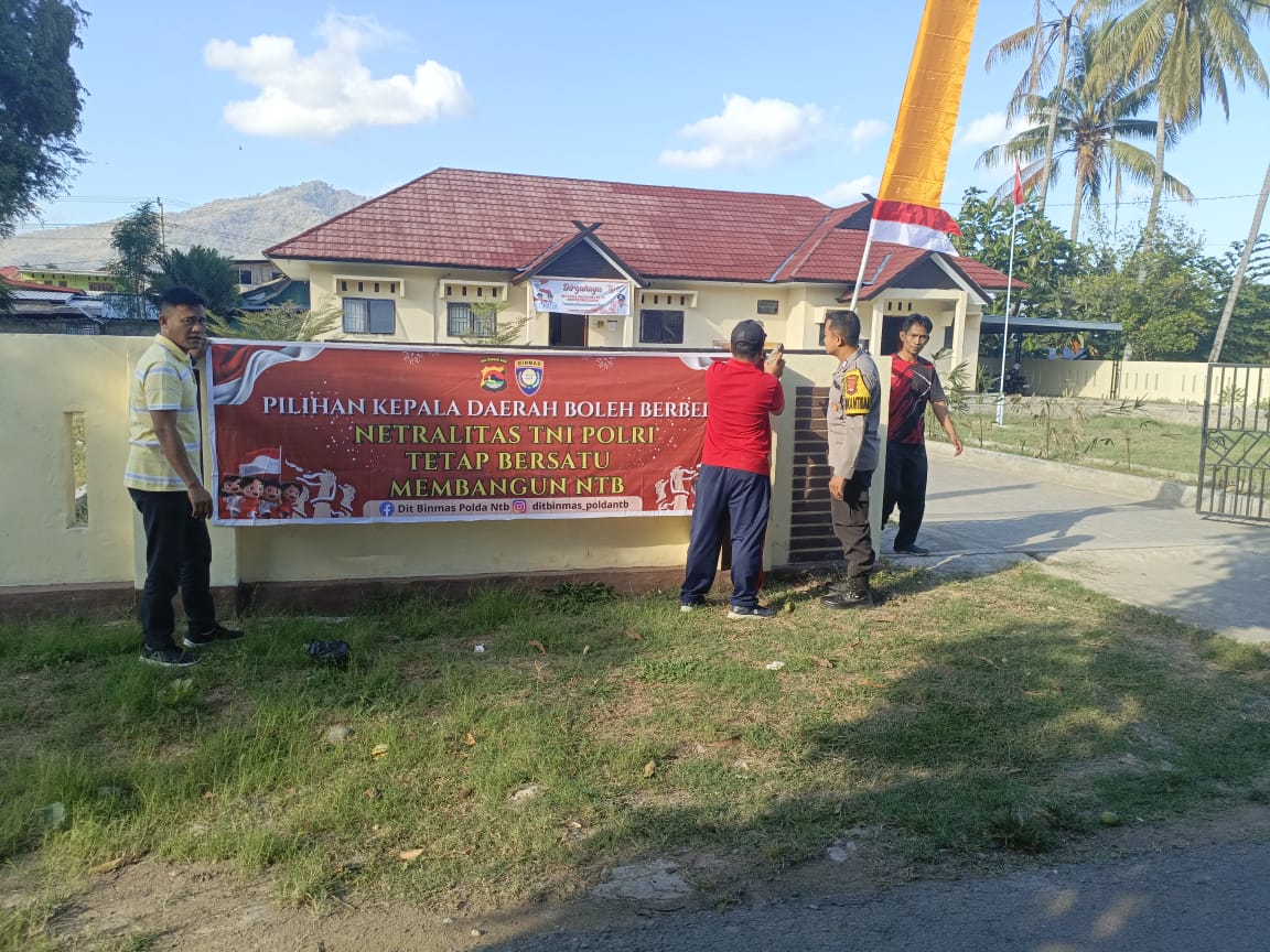 Bhabinkamtibmas dan Babinsa Kelurahan Bugis Berkomitmen Menjaga Netralitas pada Pilkada 2024