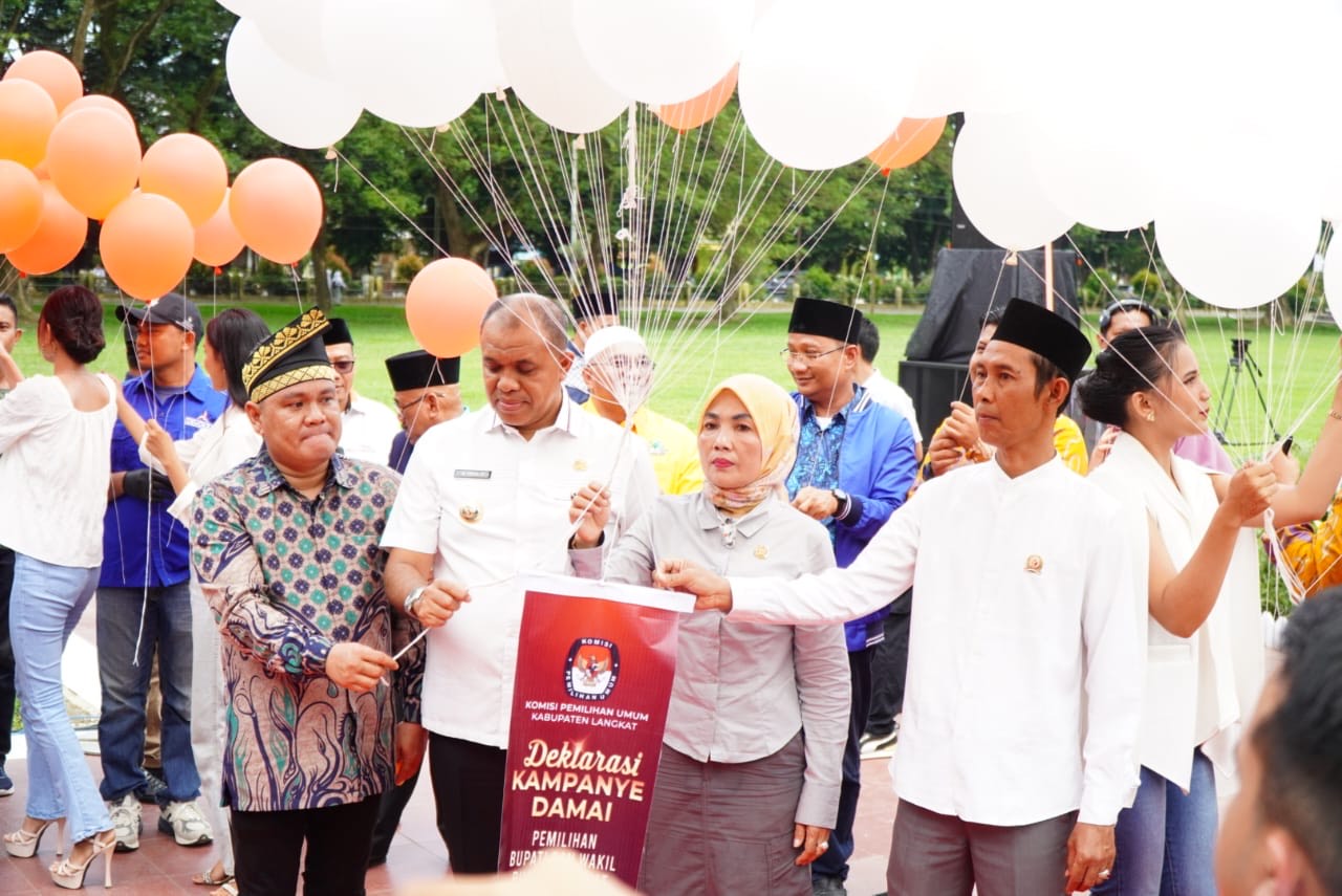 Pj Bupati Langkat Ajak Masyarakat Sukseskan Pilkada Damai 2024: Politik Riang Gembira untuk Langkat Bersatu