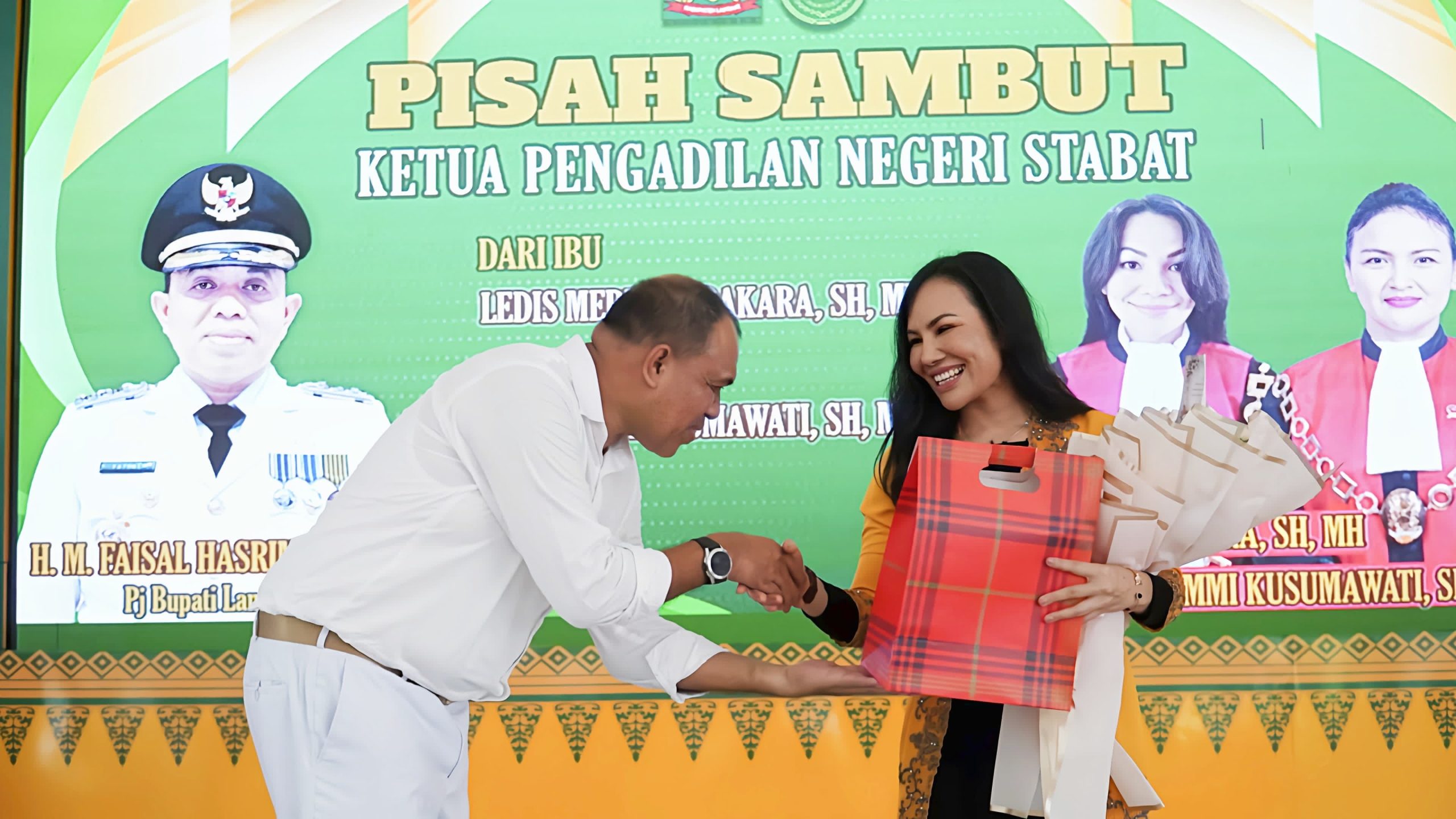 Pj. Bupati Langkat Sambut Ketua Pengadilan Negeri Stabat yang Baru: Kolaborasi untuk Penegakan Hukum yang Adil