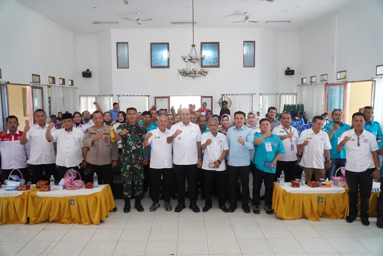 Pj Bupati Langkat Hadiri Pelantikan IMO: Dorong Profesionalisme Media Online untuk Kemajuan Daerah