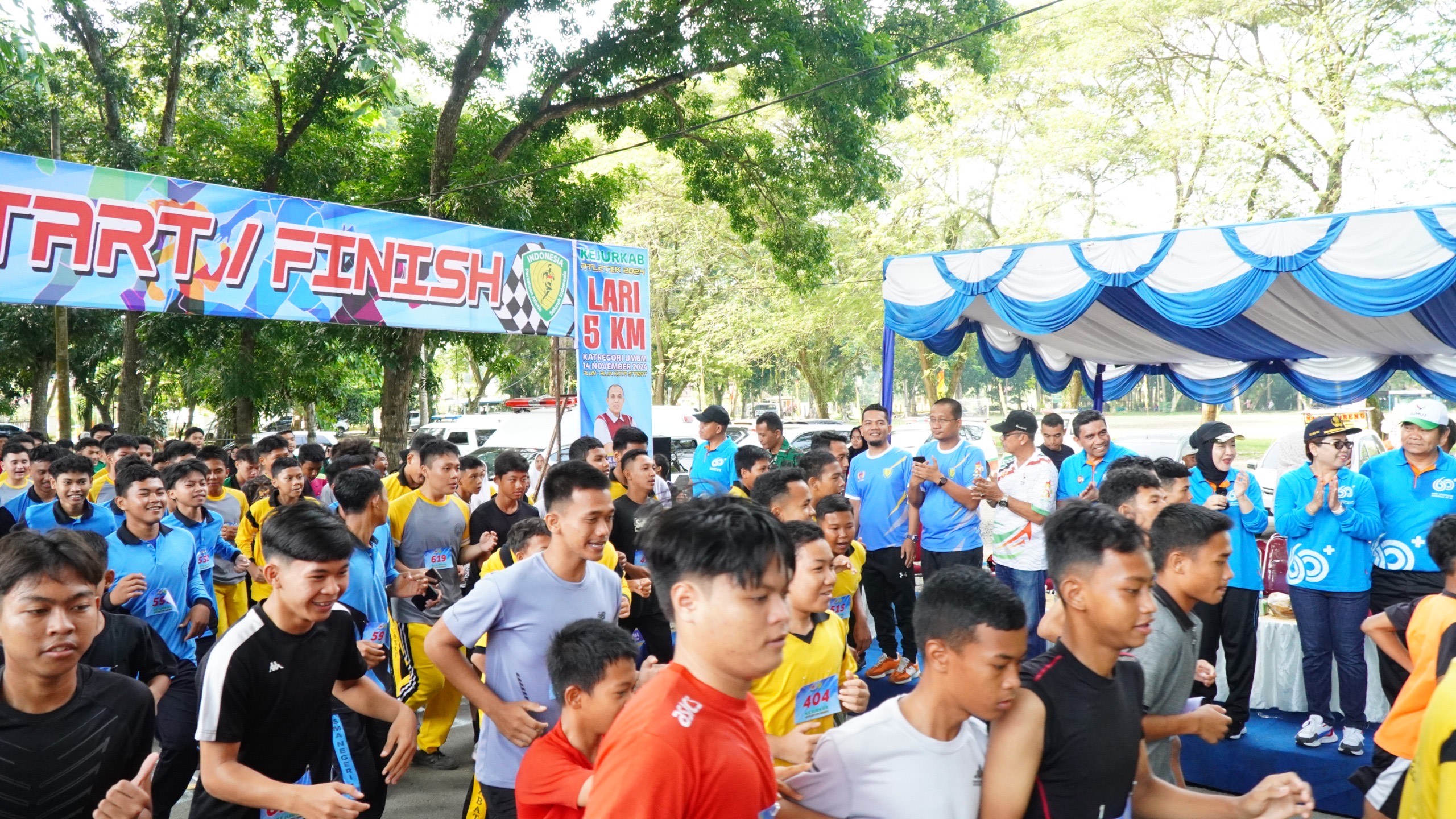 Pj Bupati Langkat Lepas Kejurkab Lari 5 KM, Dorong Prestasi Atletik Kabupaten