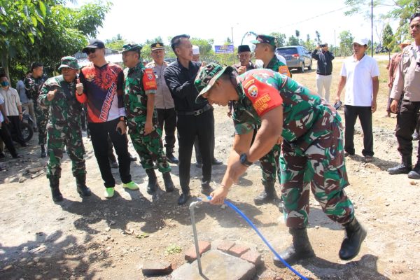 TMMD ke-121 Kodim 1615/Lotim Bantu Masyarakat Atasi Kesulitan Air Bersih