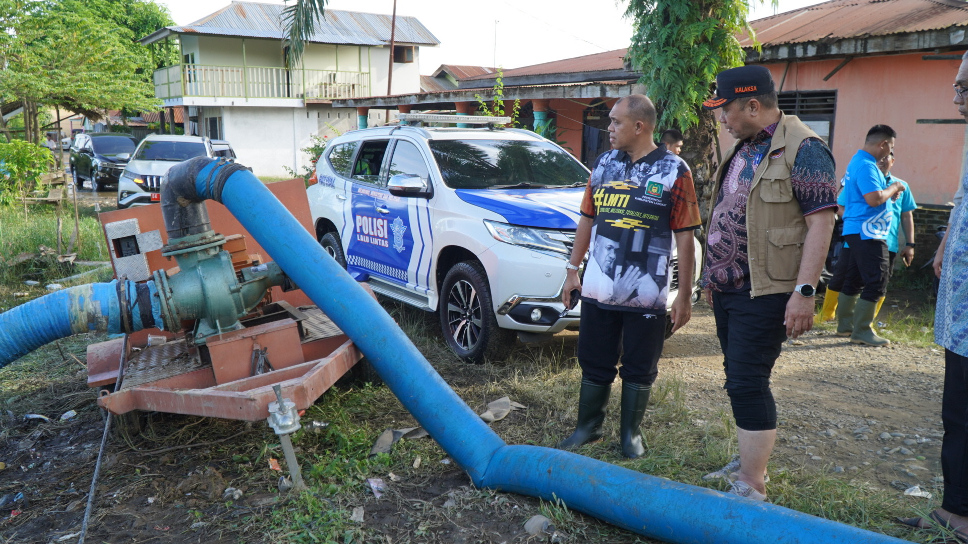Pj Bupati Langkat Faisal Hasrimy Tinjau Lokasi Banjir di Tanjung Pura, Salurkan Bantuan dan Siapkan Langkah Penanganan Terpadu