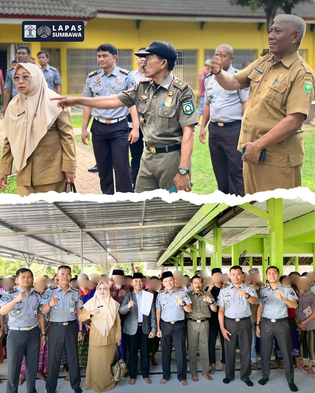 Kunjungi Lapas, Pjs Bupati Sumbawa Berharap Warga Binaan Fokus Perbaiki Diri