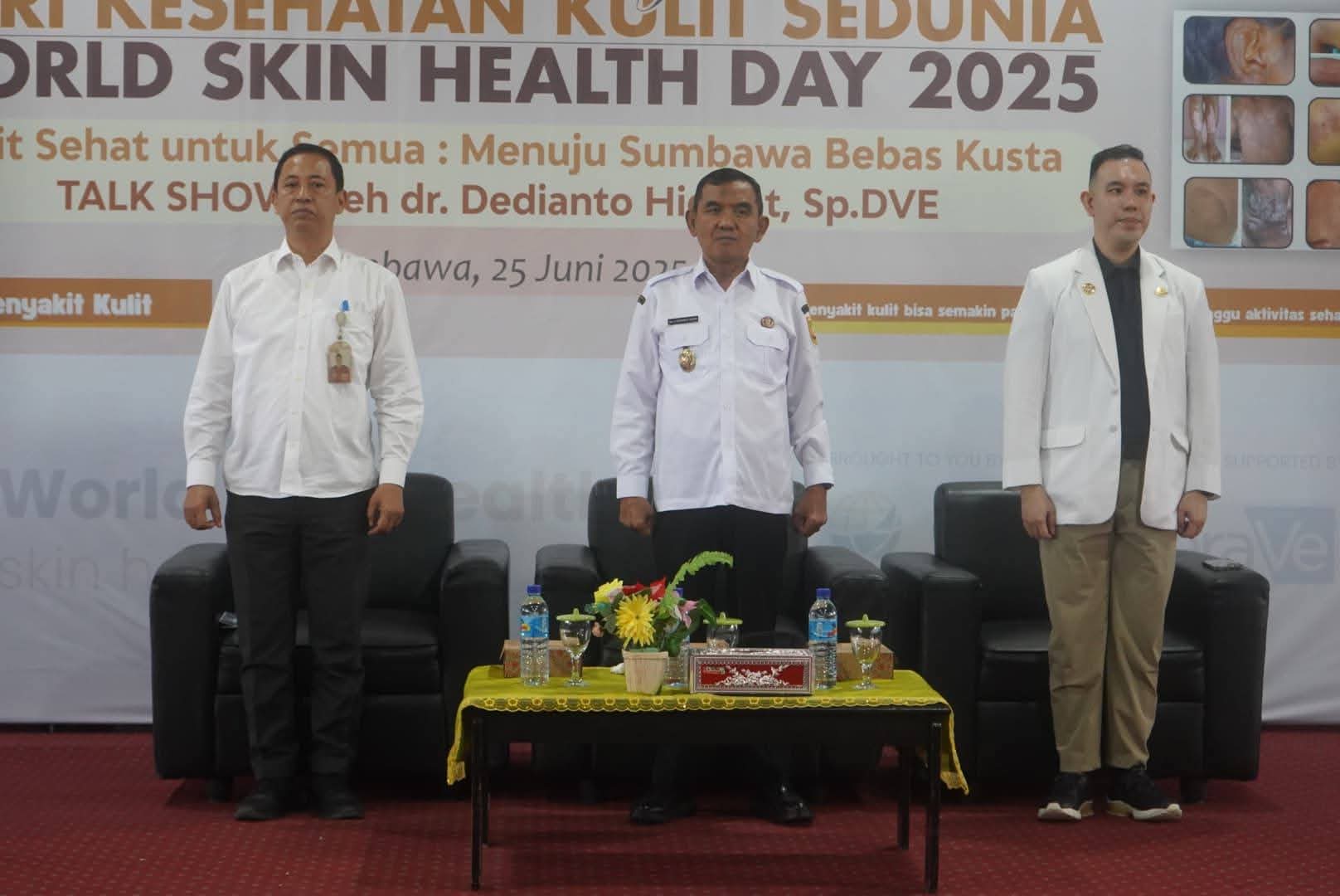 Hari Kesehatan Kulit, Wabup Ansori Ajak Masyarakat Jaga Kesehatan Kulit
