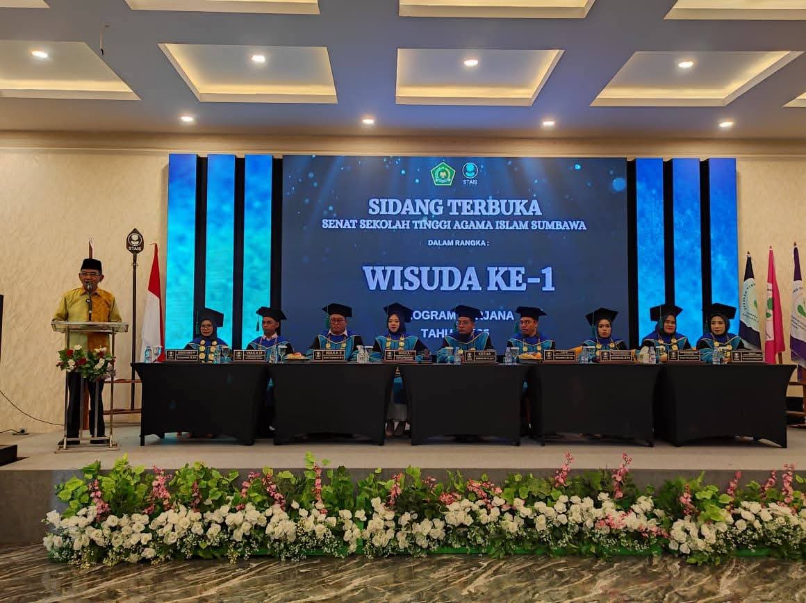 Wisuda Perdana Stais, Ini Pesan Wabup Ansori