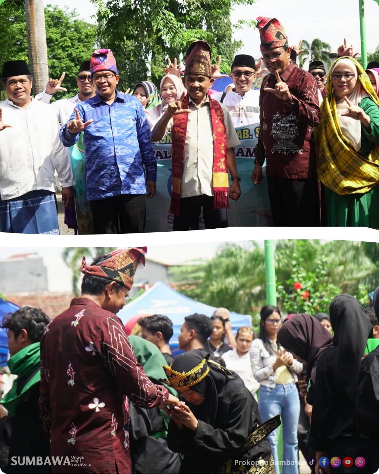 Karnaval Budaya II HUT ke-67 Sumbawa, Wabup Ansori Miniatur Indonesia di Tanah Samawa 