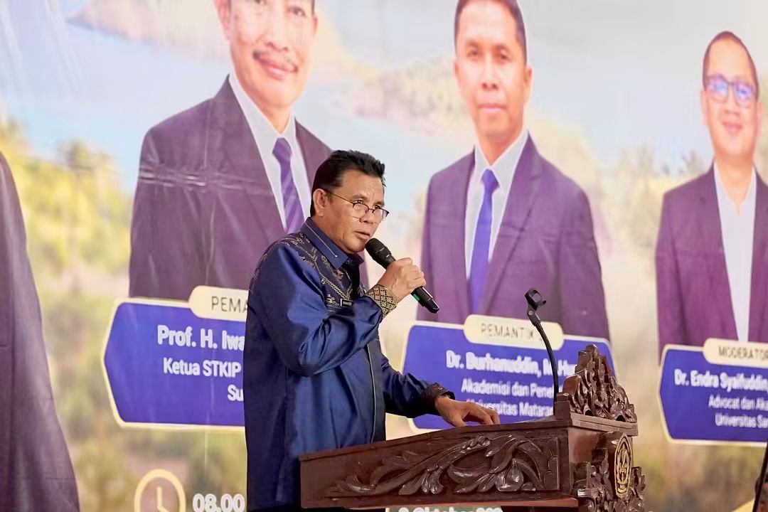 Hadiri Giat Diseminasi Hasil Penelitian Masyarakat Adat di Unsa, Ini Pesan Bupati Sumbawa