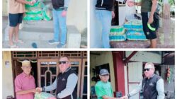 Beras 169 Gelontorkan Bantuan 1.000 Sak Lebih Untuk  Masyarakat di Tiga Kecamatan