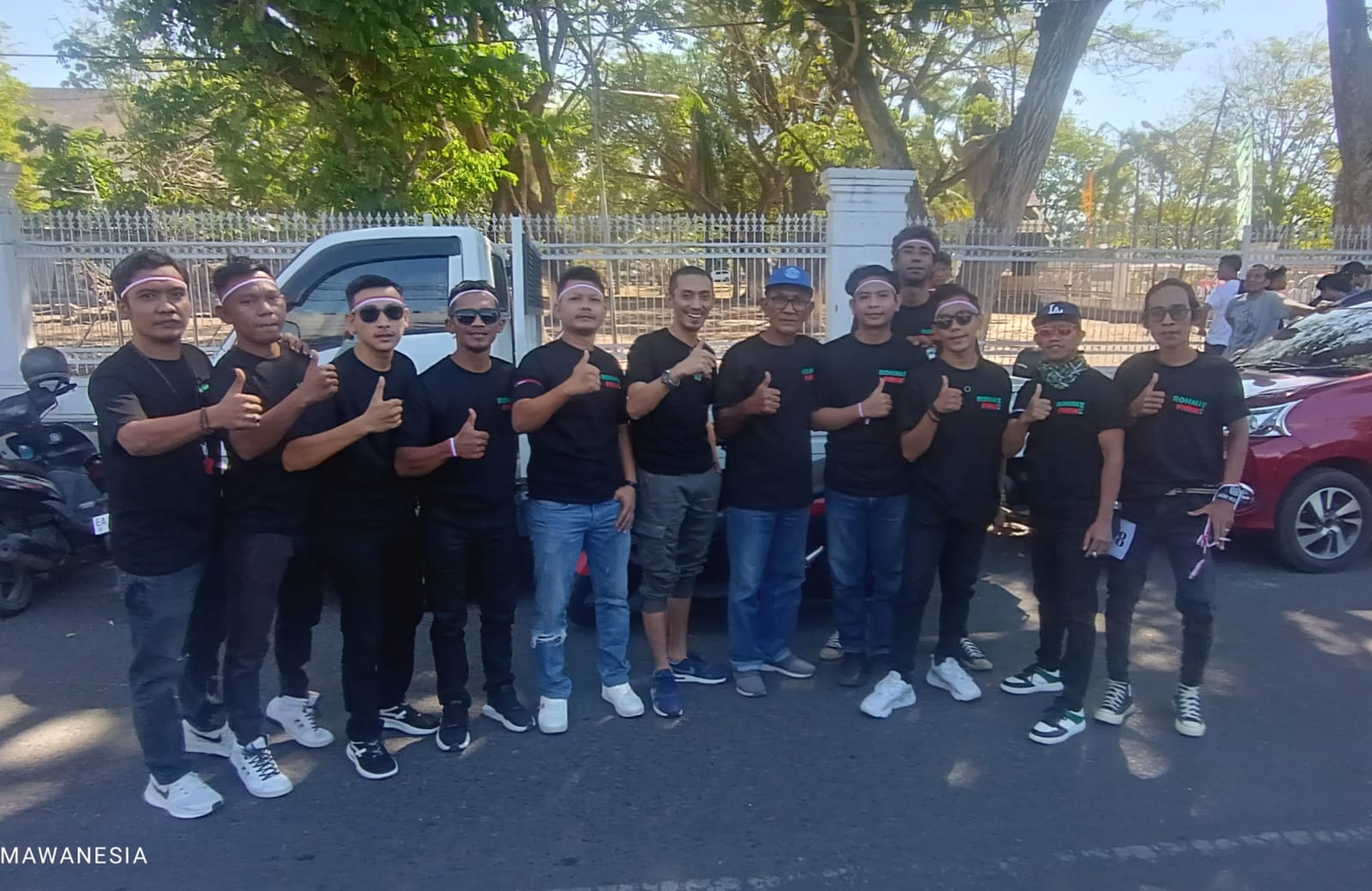 Laskar Muda Berdaya Saing Rohmi Firin Ikuti Gerak Jalan HUT Kemerdekaan