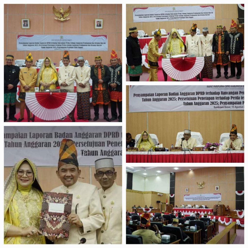 DPRD Sumbawa Paripurnakan Penetapan Ranperda APBD 2025