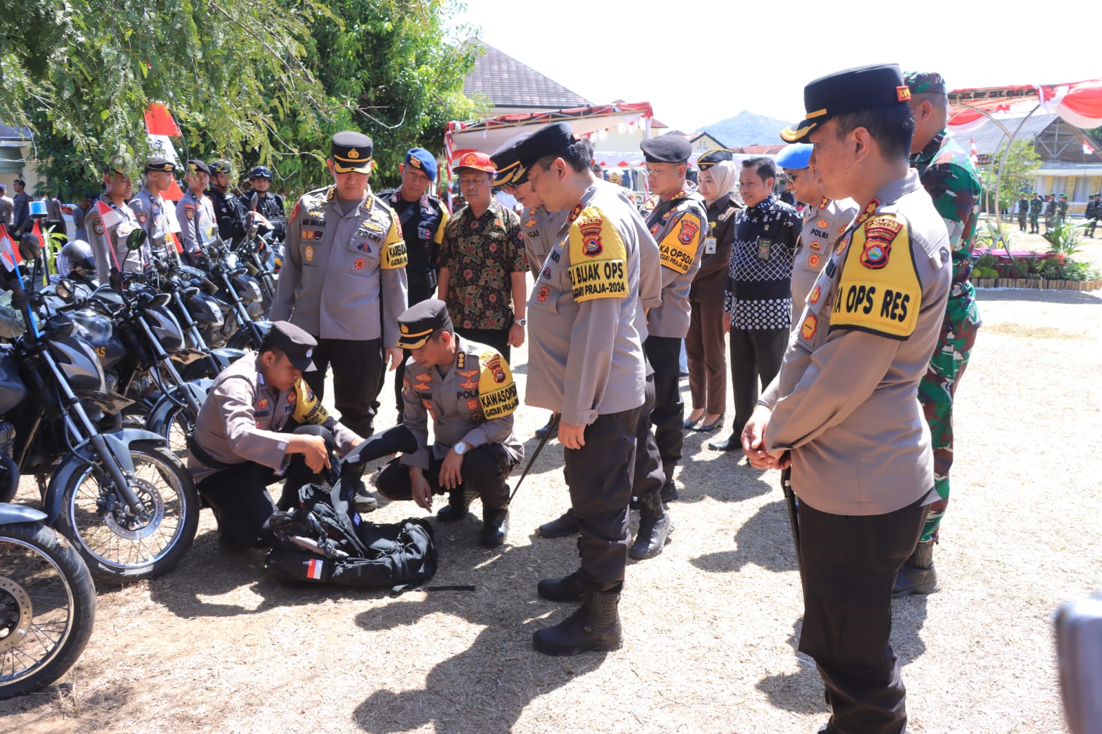 Kapolda NTB Lakukan Kunjungan Kerja di Mako Polres Sumbawa Barat
