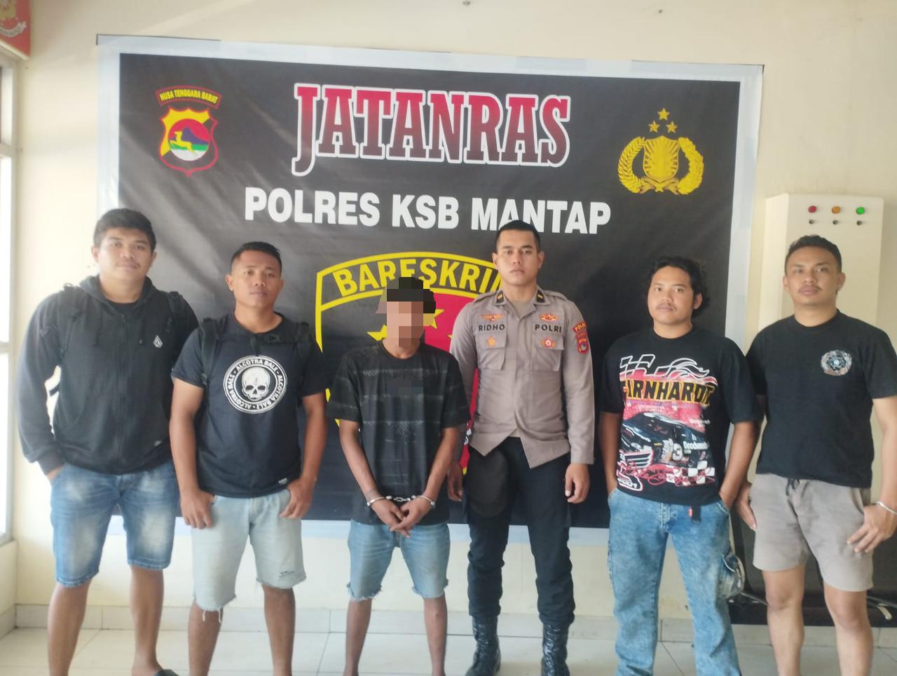 Tim Puma Sat Reskrim Polres Sumbawa Barat Ringkus Residivis Pencurian Emas