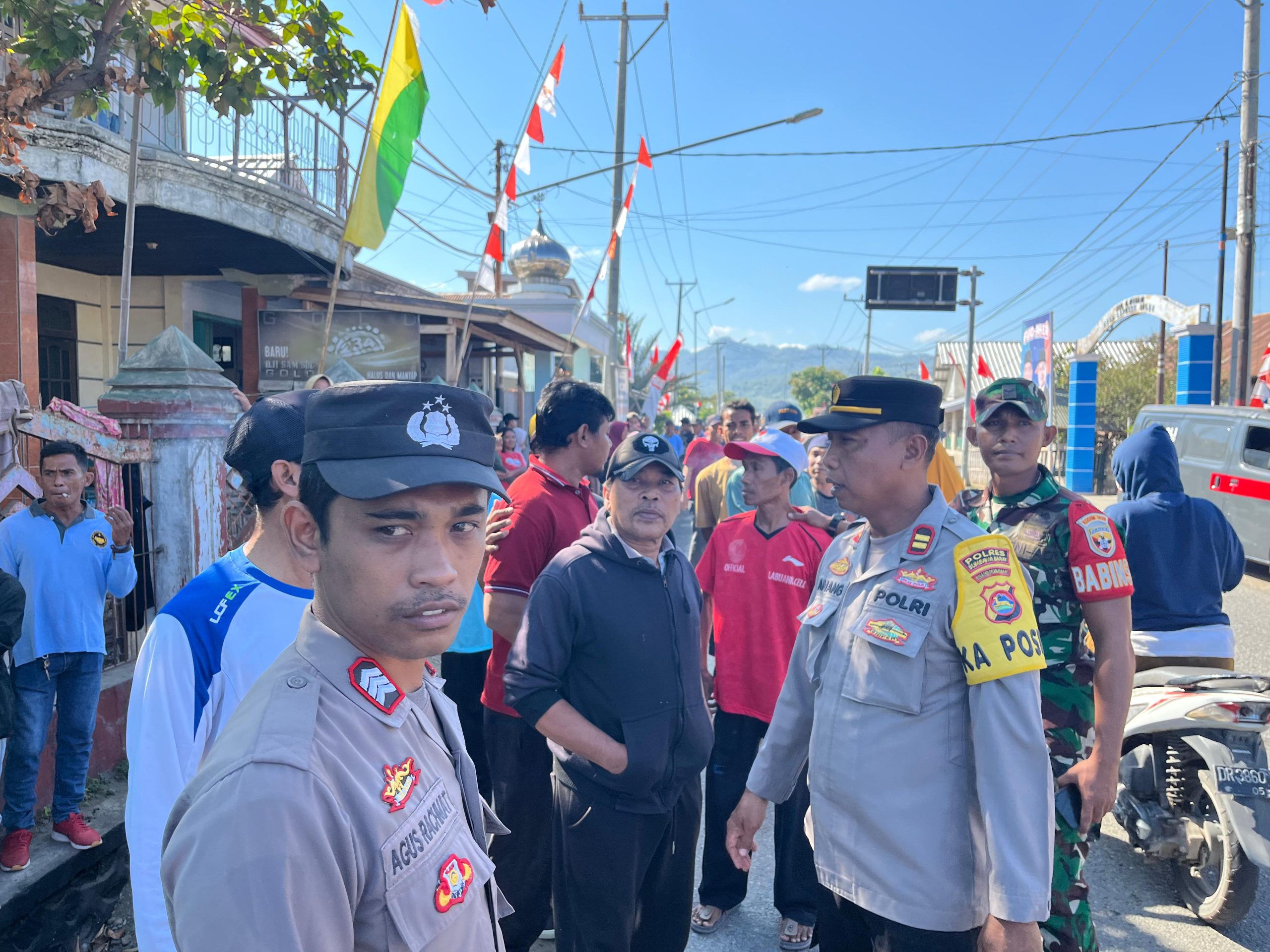 Aksi Damai Aliansi For Justice Save di Desa Labu Lalar Berlangsung aman dan kondusif