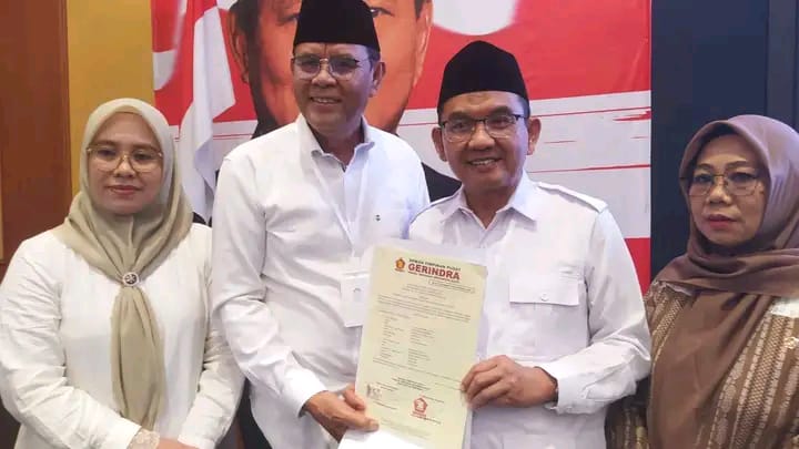 Sah! Jarot-Ansori Terima SK B1 KWK Partai Gerindra