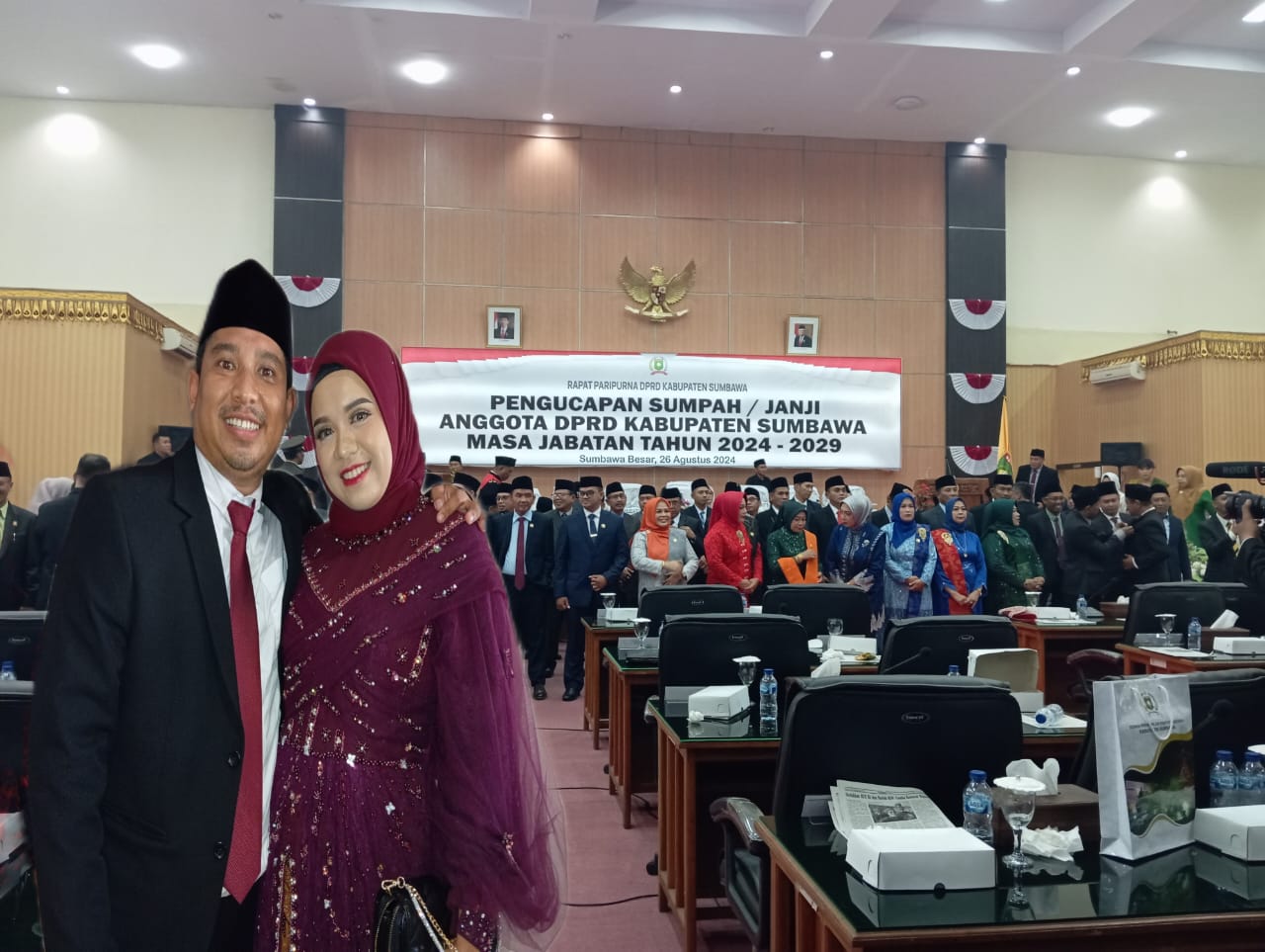 Jadi Anggota Dewan Termuda dan Wakil Ketua Dewan Sementara, Ade ucapkan terimakasih ke Masyarakat “Konstituen”