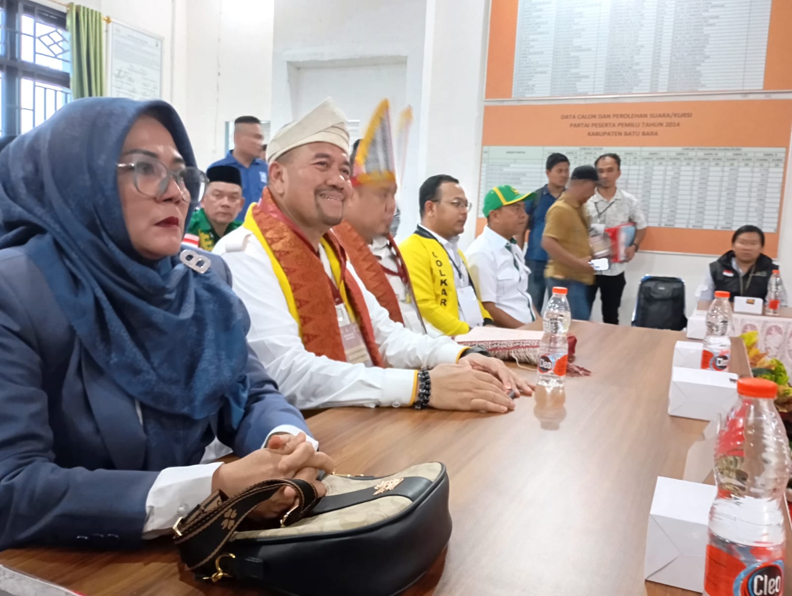 Diusung dan Didukung 9 Partai, Paslon Bahagia Daftar ke KPU Batubara