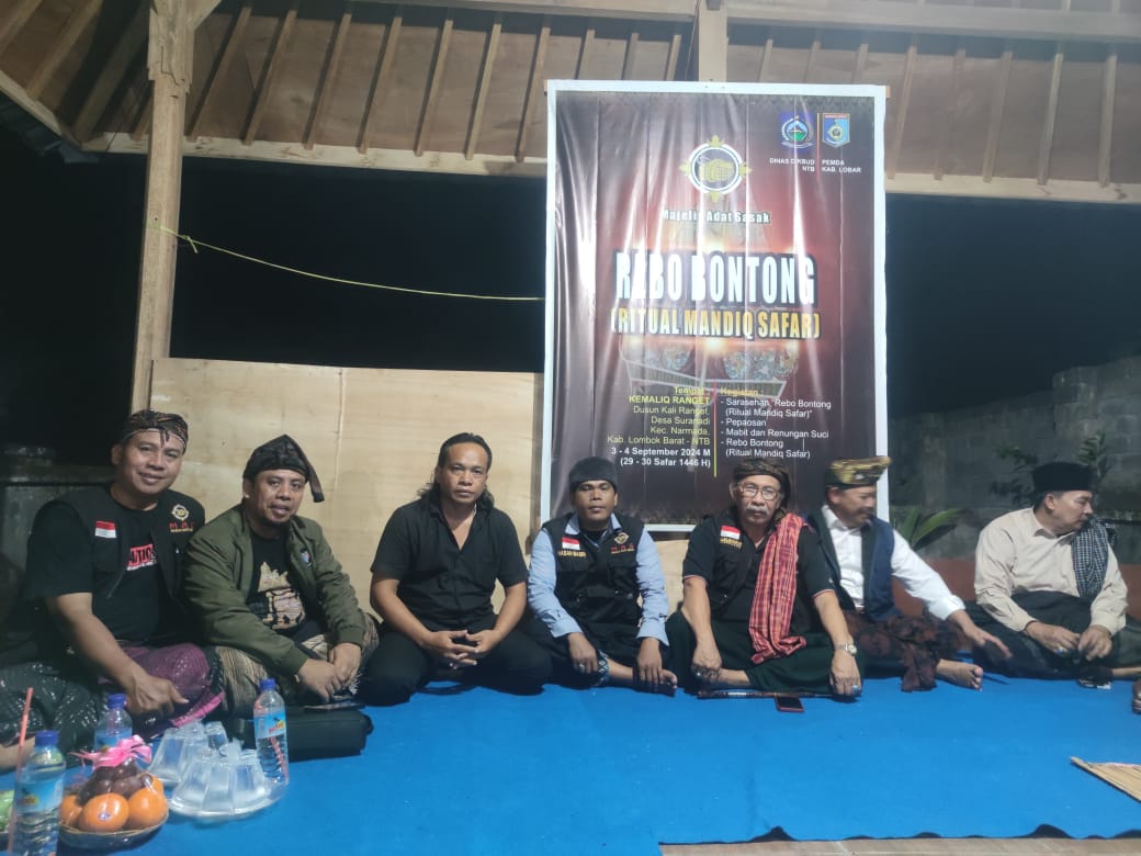 Wakili Pj Gubernur Hassanudin, Sekda Miq Gite Buka Ritual Mandiq Safar