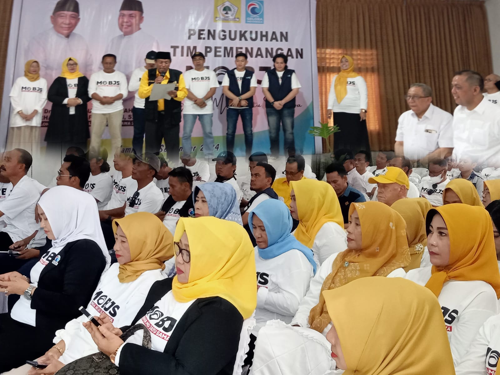 Tim Pemenangan Mo-BJS Dikukuhkan, Abi Mang Nahkodai tim Kabupaten 