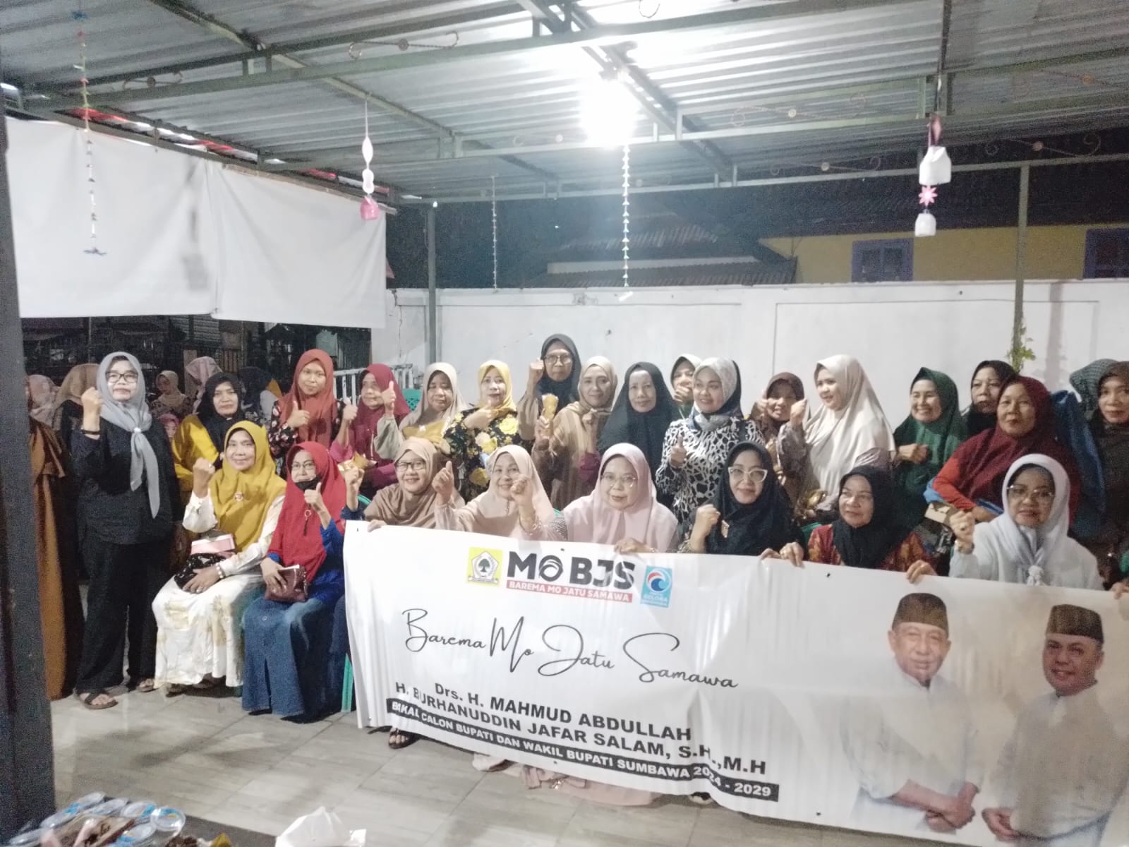 Warga Pekat Bersatu Siap Menangkan MO – BJS