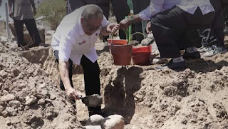 Bupati Sumbawa Mahmud Abdullah, Meletakan Batu Pertama Pembangunan Sekretariat dan Masjid IKM