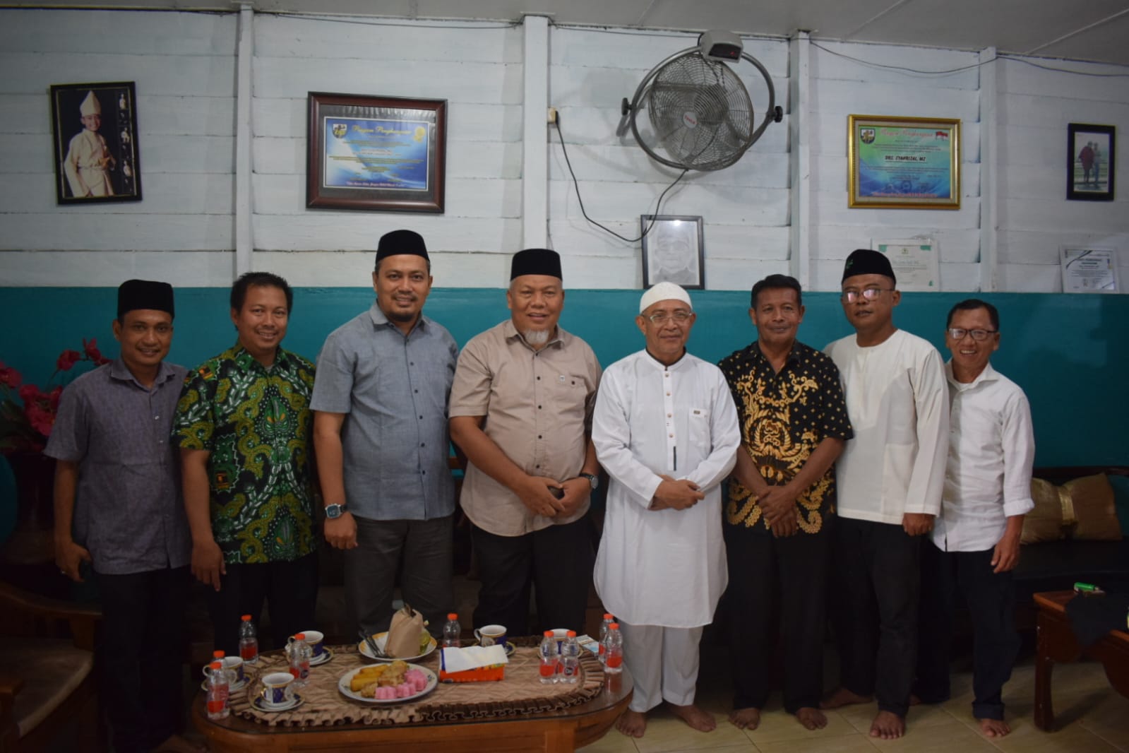 Iskandar Sugito Bersilaturahmi Dengan Ketua PD Al- Washliyah Kabupaten Langkat