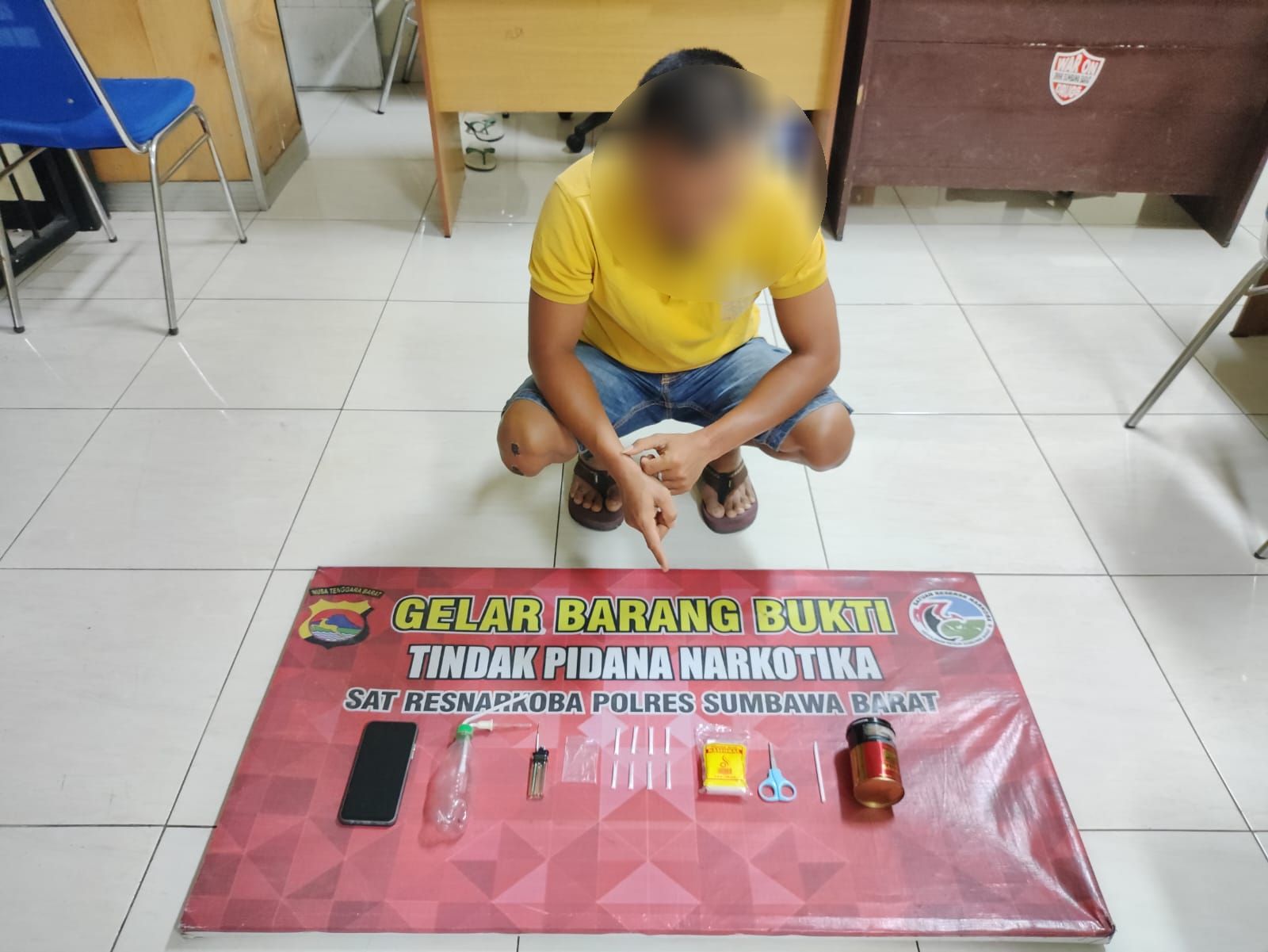 Seorang pria miliki sabu siap edar ditangkap Sat Resnarkoba Polres Sumbawa Barat