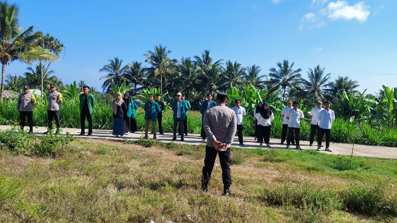 Jelang Pilkada Kapolsek Lakukan Sinergitas Dengan Perangkat Wilayah Jaga Harkamtibmas