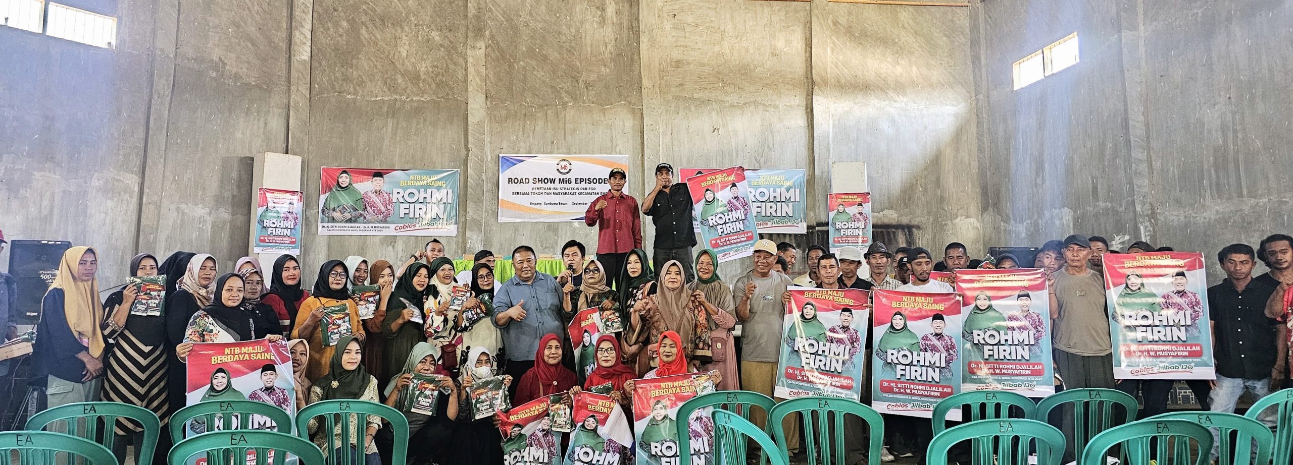 Road Show Mi6 di Empang : Rohmi Firin diharapkan berdayakan dan berikan insentif PKK