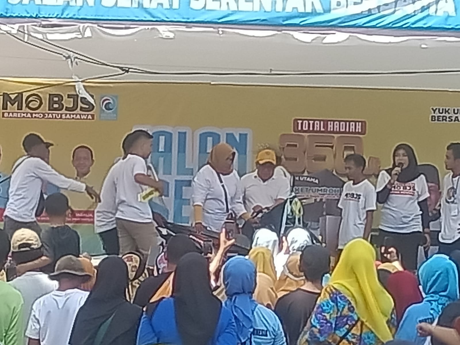 Dapat Sepeda Motor, Ramlah Warga Lenangguar Ucapkan Terimakasih Mo-BJS