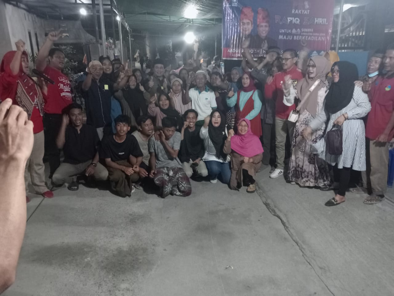 Program Pro Rakyat, Warga Labuan Badas Kompak Menangkan Rafiq-Sahril