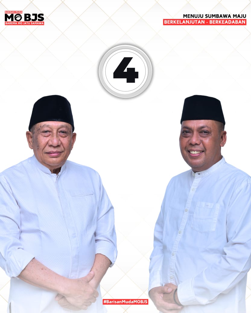 Hattrick, MO-BJS Raih Kembali Nomor Urut 4 Pilkada Sumbawa 2024