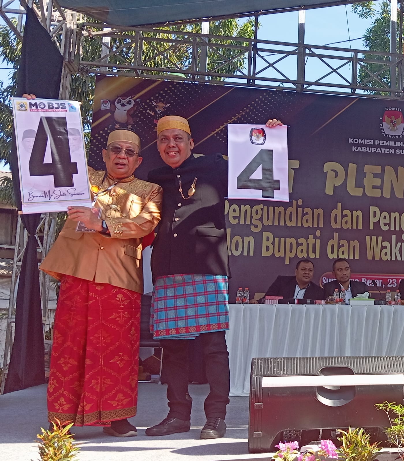 Tok! Mo-BJS Nomor Urut 4 , Angka Kemenangan Haji Mo Periode Sebelumnya