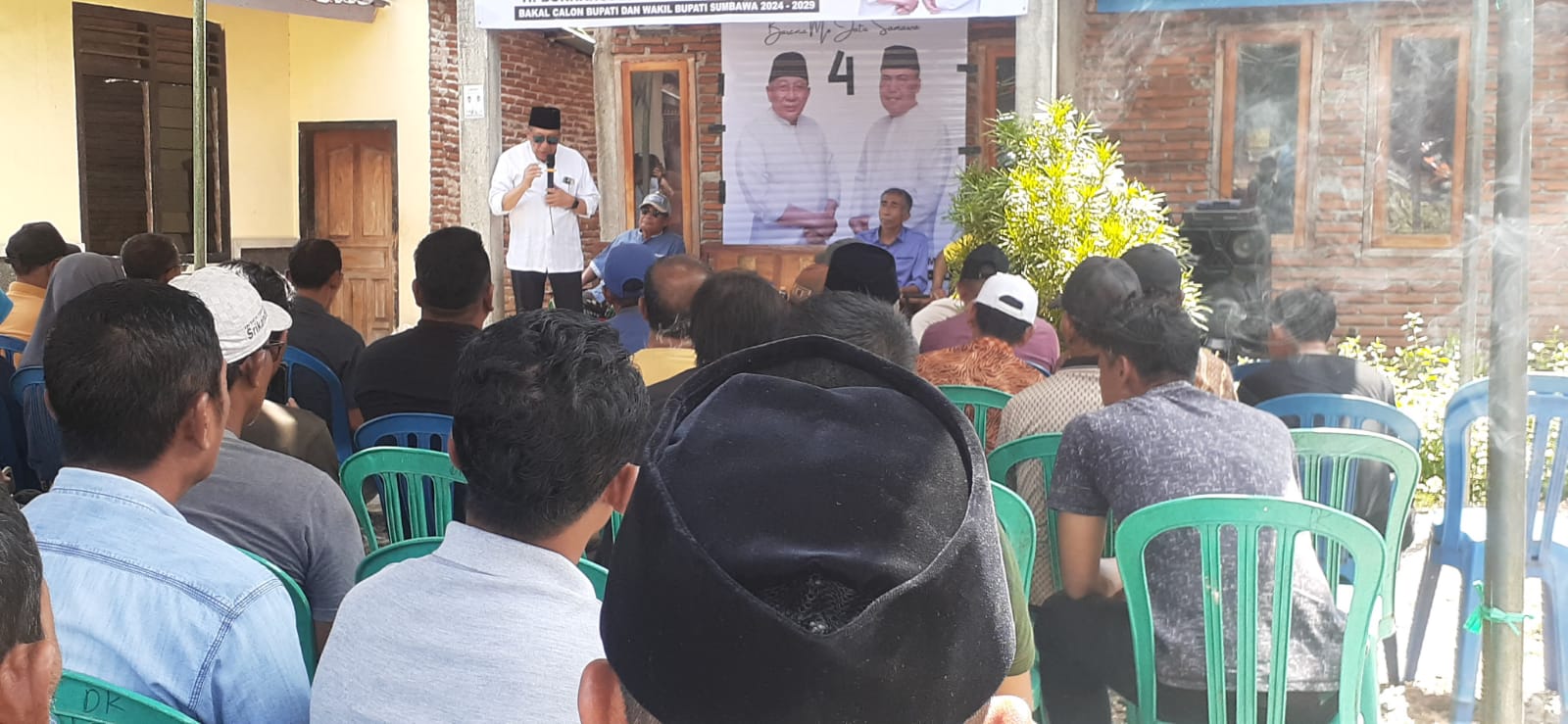 Gelontorkan Bantuan 12,6 Milyar di Wilayah Plampang, Cabup H Mo Sampaikan Keberhasilan Pemerintah