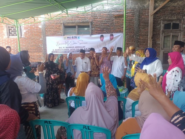 Sapa Warga Muer, Cabup H Mo Disambut Antusias Masyarakat