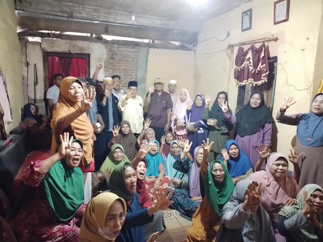 Warga Lopok Beru dan Lopok Siap Pasang Dada Menangkan MO-BJS