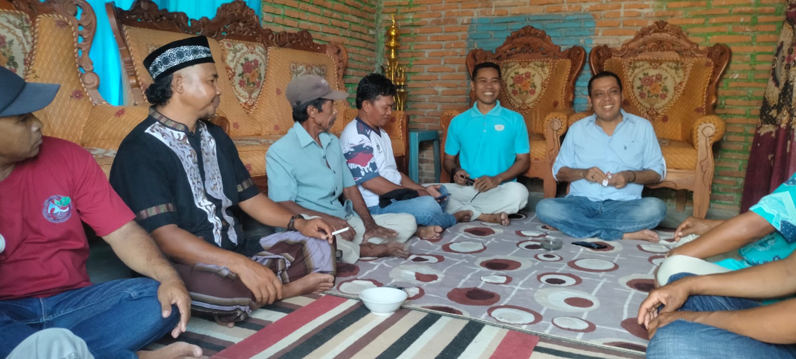 Sapa Warga Petani Dusun Perung Desa Kerekeh, BJS Sampaikan 11 Program Unggulan